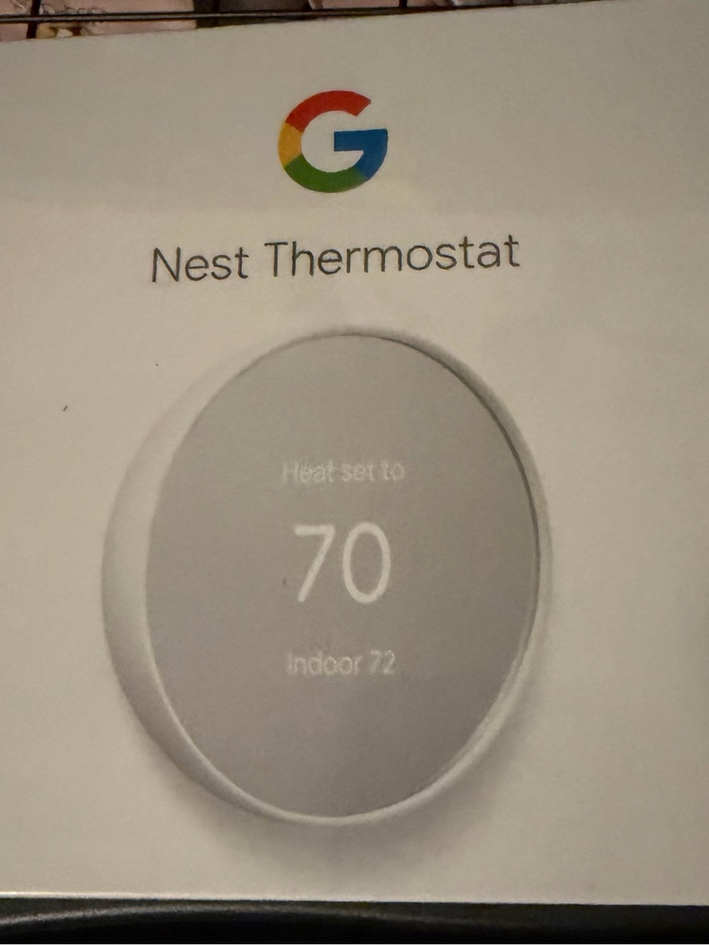 Google Nest - Programmable WiFi Thermostat, New In Box